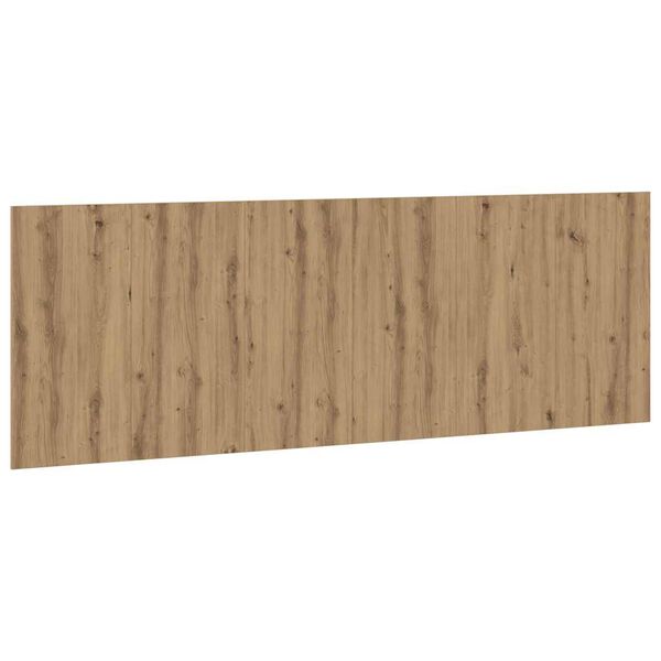 vidaXL Κεφαλάρι Κρεβατιού Αρτισιανή Δρυς 240x1,5x80εκ Επεξεργ. Ξύλο