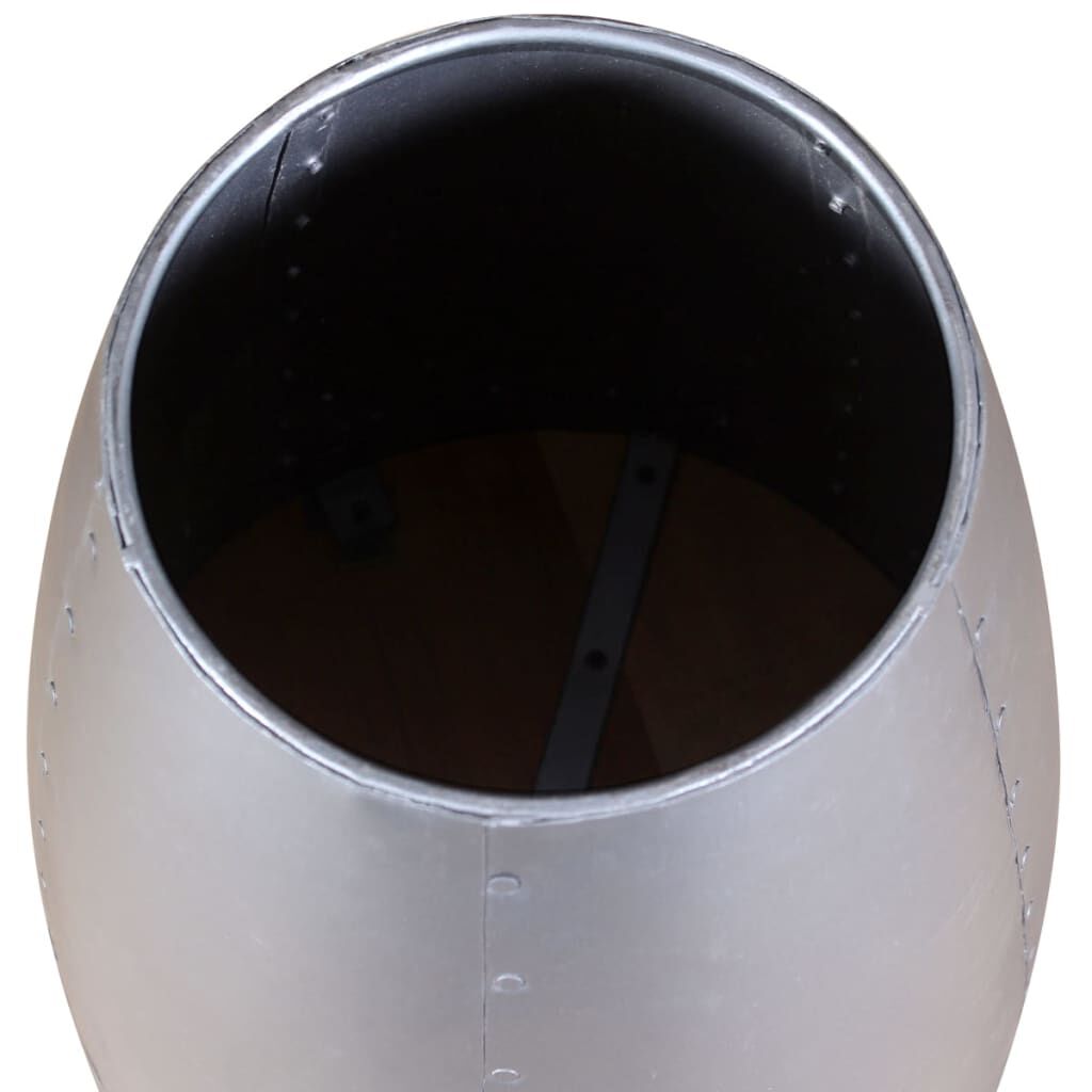 vidaXL Σκαμπό Aviator από Μασίφ Ανακυκλωμένο Ξύλο