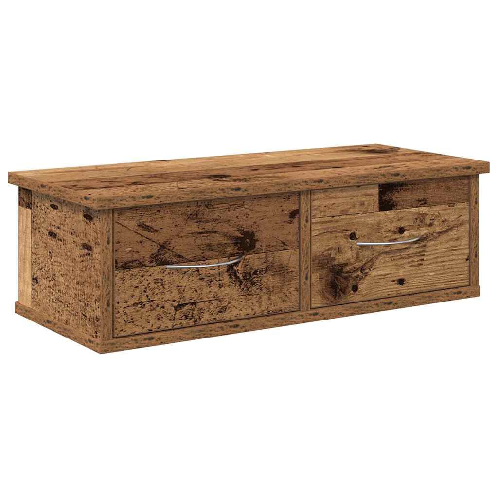 ντουλάπι τοίχου vidaXL Παλιό ξύλο 60x26x18,5 cm Κατασκευασμένο ξύλο