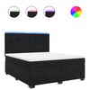 vidaXL &Kappa;&rho;&epsilon;&beta;ά&tau;&iota; Boxspring &mu;&epsilon; &Sigma;&tau;&rho;ώ&mu;&alpha; &Mu;&alpha;ύ&rho;&omicron; 180x200 &epsilon;&kappa;. &Beta;&epsilon;&lambda;&omicron;ύ&delta;&iota;&nu;&omicron;
