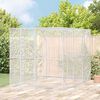 vidaXL Κλουβί Πουλιών Ανθρακί 210 x 304 x 213 εκ Γαλβανισμένος χάλυβας