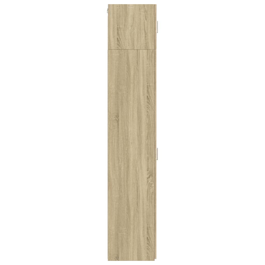 vidaXL Ντουλάπι Αποθήκευσης Στενό Δρυς 30x42,5x225 εκ. Επεξεργ. Ξύλο