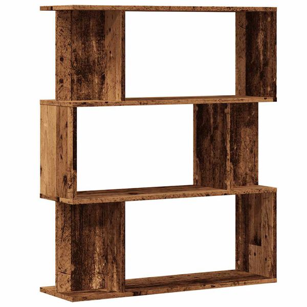 ντουλάπι βιβλίων vidaXL Παλιό ξύλο 80x24x96 cm Κατασκευασμένο ξύλο
