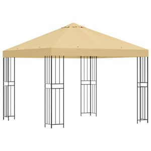 vidaXL &Kappa;&iota;ό&sigma;&kappa;&iota; 3 x 3 m &Kappa;&rho;&epsilon;&mu; &Pi;&omicron;&lambda;&upsilon;&epsilon;&sigma;&tau;έ&rho;&alpha;&sigmaf; &kappa;&alpha;&iota; &Chi;ά&lambda;&upsilon;&beta;&alpha;&sigmaf; 190 gsm
