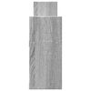 vidaXL Ντουλάπι Τοίχου Γκρι Sonoma 100x18x40 εκ. Επεξεργασμένο Ξύλο