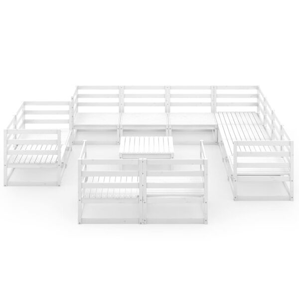 vidaXL &Sigma;&alpha;&lambda;ό&nu;&iota; &Kappa;ή&pi;&omicron;&upsilon; &Sigma;&epsilon;&tau; 12 &Tau;&epsilon;&mu;&alpha;&chi;ί&omega;&nu; &Lambda;&epsilon;&upsilon;&kappa;ό &alpha;&pi;ό &Mu;&alpha;&sigma;ί&phi; &Xi;ύ&lambda;&omicron; &Pi;&epsilon;ύ&kappa;&omicron;&upsilon;