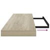 vidaXL &Rho;ά&phi;&iota; &Tau;&omicron;ί&chi;&omicron;&upsilon; &Chi;&rho;ώ&mu;&alpha; &Delta;&rho;&upsilon;ό&sigmaf; 90x23,5x3,8 &epsilon;&kappa;. MDF
