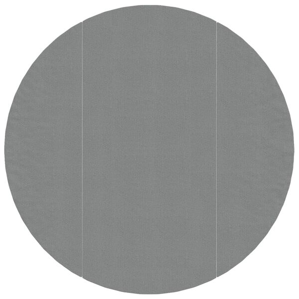 vidaXL Υπόστρωμα Πισίνας Ανοιχτό Γκρι Ø306 εκ. Πολυεστερικό Γεωύφασμα