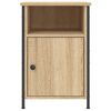 vidaXL Κομοδίνα 2 τεμ. Sonoma Δρυς 40x42x60 εκ. από Επεξεργασμένο Ξύλο
