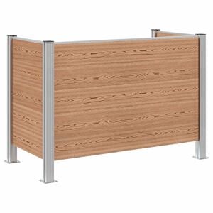 vidaXL &Phi;&rho;ά&chi;&tau;&eta;&sigmaf; &Sigma;&kappa;&omicron;&upsilon;&pi;&iota;&delta;&iota;ώ&nu; &Kappa;&alpha;&phi;έ 161 x 85 x 115 &epsilon;&kappa; &Alpha;&lambda;&omicron;&upsilon;&mu;ί&nu;&iota;&omicron; &kappa;&alpha;&iota; WPC