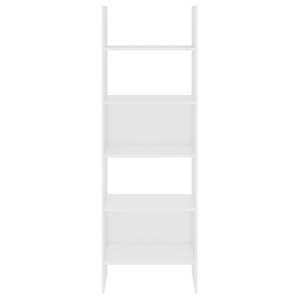vidaXL Βιβλιοθήκη Λευκή 60 x 35 x 180 εκ. από Επεξ. Ξύλο