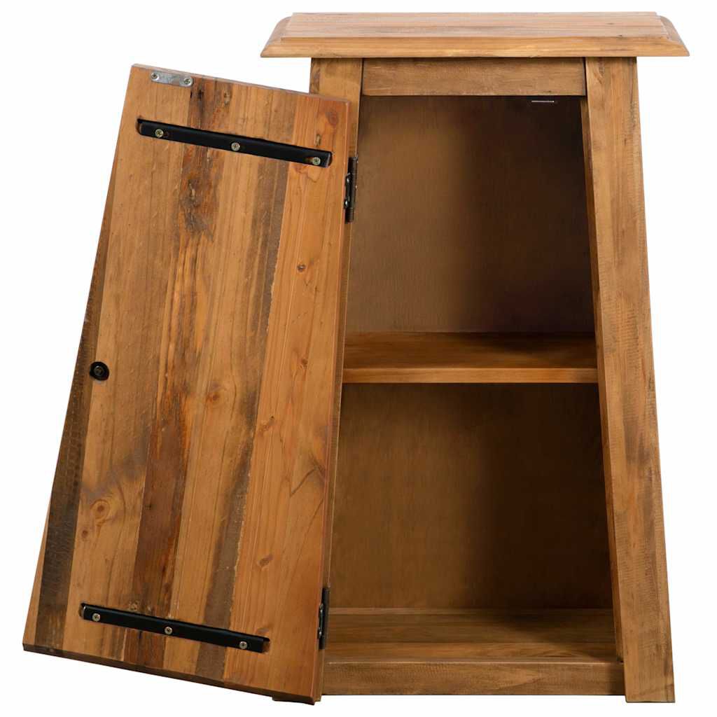vidaXL Ντουλάπι Μπάνιου Επίτοιχο 42x23x70 εκ. Μασίφ Ανακυκλωμένο Πεύκο