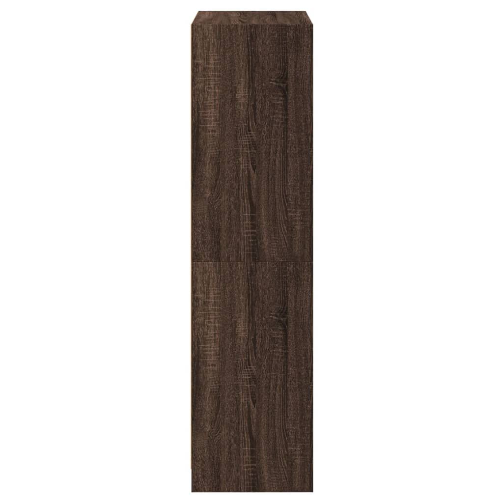 vidaXL Ντουλάπα με Πόρτες 68x37x142 εκ. Επεξεργασμένο Ξύλο