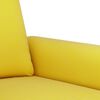 vidaXL Σαλόνι Σετ 2 Τεμαχίων Κίτρινο από Βελούδο με Μαξιλάρια