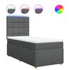 vidaXL &Kappa;&rho;&epsilon;&beta;ά&tau;&iota; Boxspring &mu;&epsilon; &Sigma;&tau;&rho;ώ&mu;&alpha; &Sigma;&kappa;&omicron;ύ&rho;&omicron; &Gamma;&kappa;&rho;&iota; 90x200 &epsilon;&kappa;. &Upsilon;&phi;&alpha;&sigma;&mu;ά&tau;&iota;&nu;&omicron;