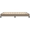 vidaXL Σκελετός Κρεβατιού Χωρίς Στρώμα Taupe 140x190 εκ. Υφασμάτινο