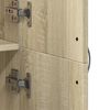 vidaXL Αρχειοθήκη Sonoma Δρυς 60x32x153 εκ. από Επεξεργασμένο Ξύλο