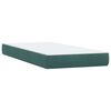 vidaXL &Kappa;&rho;&epsilon;&beta;ά&tau;&iota; Boxspring &mu;&epsilon; &Sigma;&tau;&rho;ώ&mu;&alpha; & LED &Sigma;&kappa;&omicron;ύ&rho;&omicron; &pi;&rho;ά&sigma;&iota;&nu;&omicron; 80x210 cm Velvet