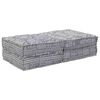 vidaXL Μαξιλάρι 2 pcs Ανοιχτό γκρι 70 x 70 x 36 εκ Πολυεστέρας
