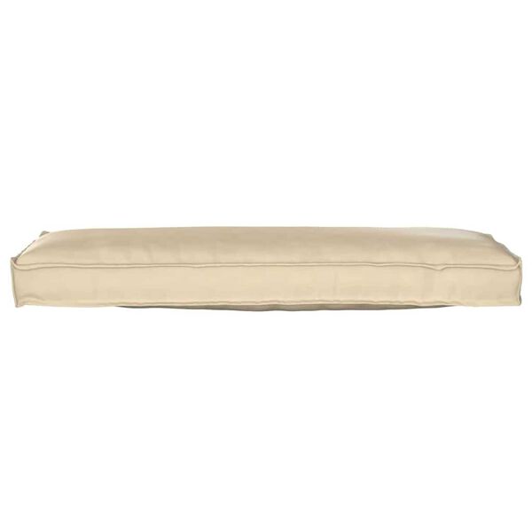 vidaXL Σετ Μαξιλαριών Πάγου 2 pcs Μπεζ 120 x 40 x 8 εκ Ύφασμα Oxford