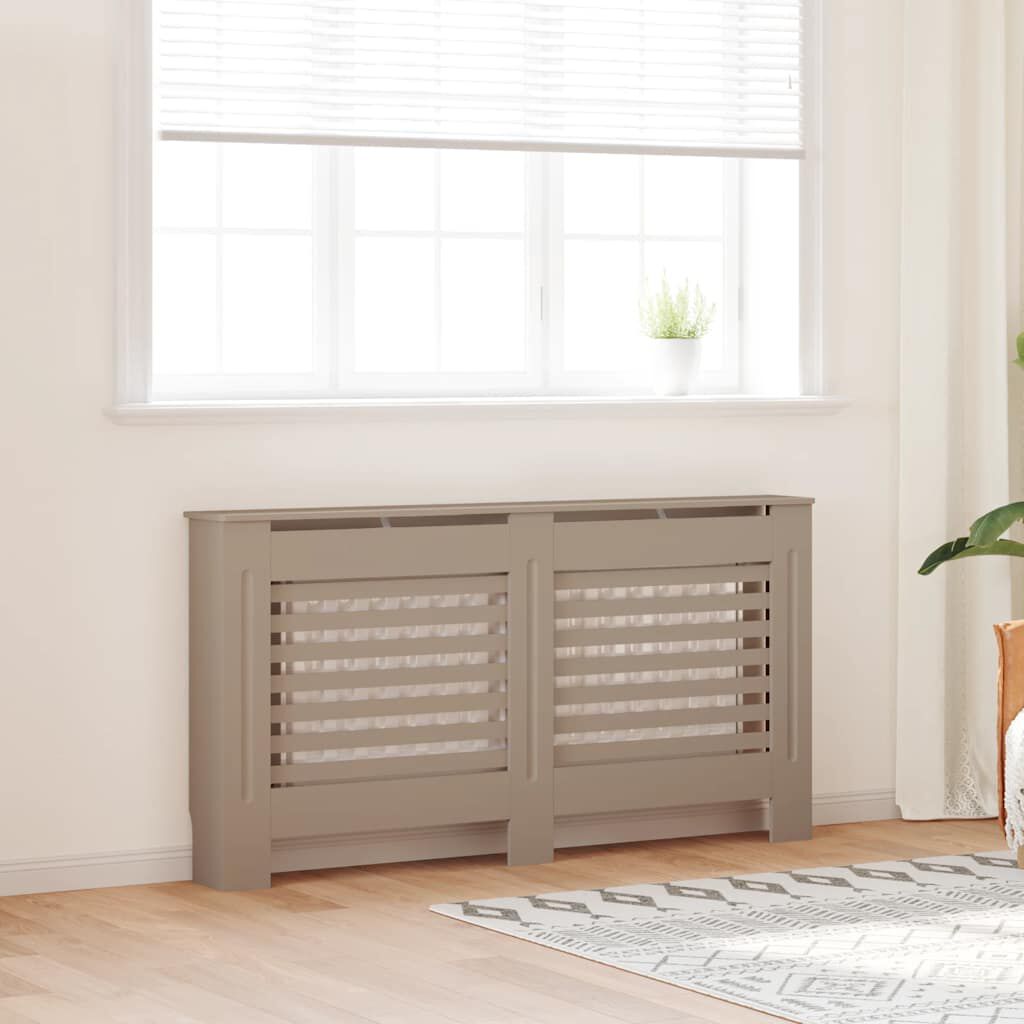 vidaXL Κάλυμμα Καλοριφέρ 152 x 19 x 81,5 εκ. από MDF