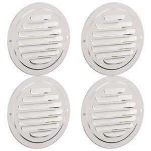 vidaXL &Kappa;&alpha;&pi;ά&kappa;&iota;&alpha; &Alpha;&epsilon;&rho;&iota;&sigma;&mu;&omicron;ύ 4 pcs &Alpha;&sigma;&eta;&mu;ί 80 mm &Alpha;&nu;&omicron;&xi;&epsilon;ί&delta;&omega;&tau;&omicron; &alpha;&tau;&sigma;ά&lambda;&iota;