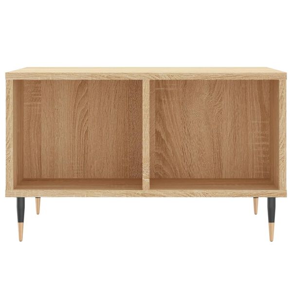 vidaXL Τραπεζάκι Σαλονιού Sonoma Δρυς 60x50x36,5εκ. Επεξεργασμένο Ξύλο