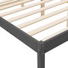 vidaXL Κρεβάτι Ηλικιωμένων Γκρι 100 x 200εκ.από Μασίφ Ξύλο Πεύκου