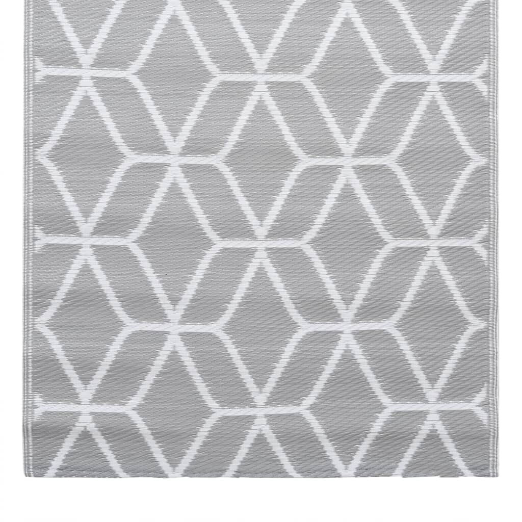 vidaXL Χαλί εξωτερικού χώρου ARAKIL Γκρι 160x230 cm PP