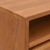vidaXL Τραπέζι Κονσόλα 110x30x79 εκ. από Μασίφ Ξύλο Teak