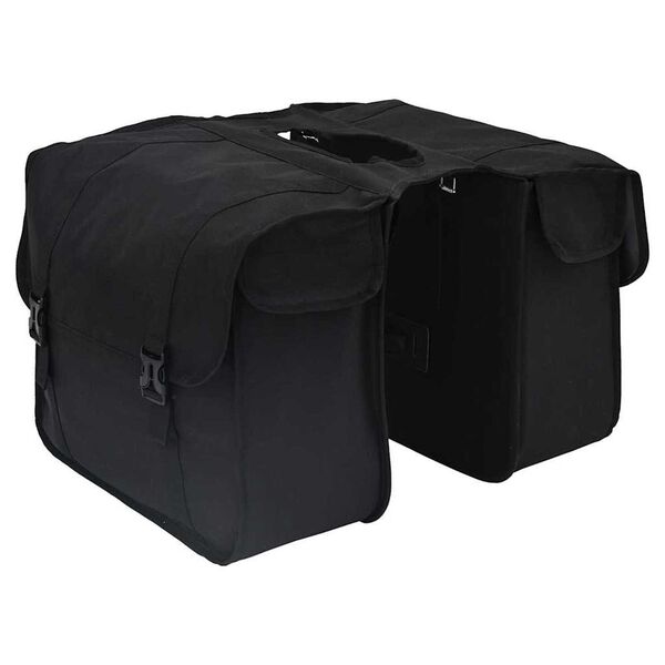 vidaXL Τσάντα Ποδηλάτου Μαύρο 18.5 x 40 x 35 εκ Πολυεστέρας