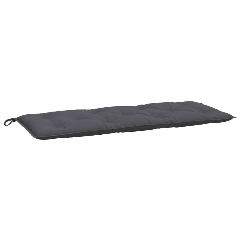 vidaXL Μαξιλάρι Πάγκου Κήπου Ανθρακί 120x50x7 εκ. Ύφασμα Oxford