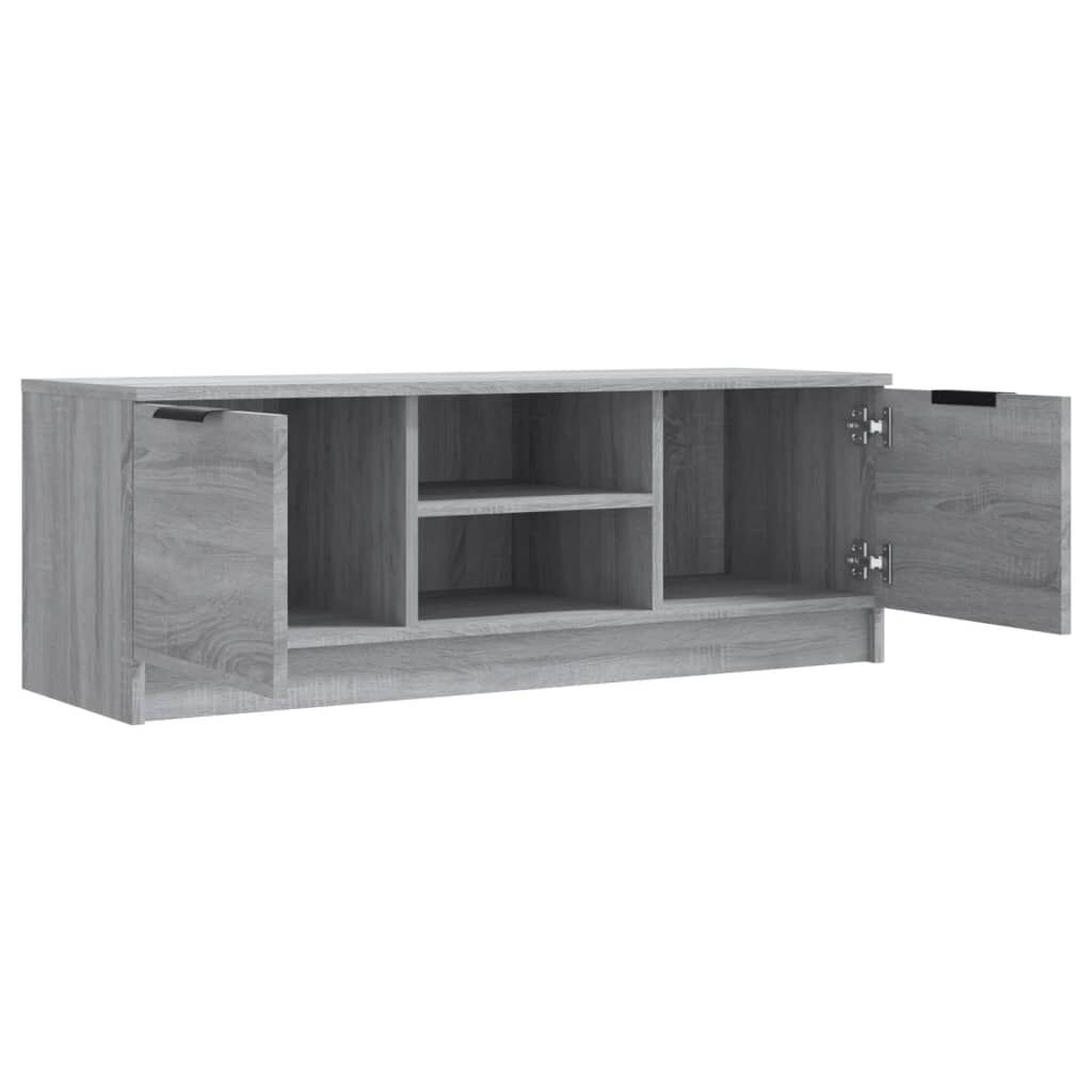 vidaXL Έπιπλο Τηλεόρασης Γκρι Sonoma 102x35x36,5εκ. Επεξεργασμένο Ξύλο