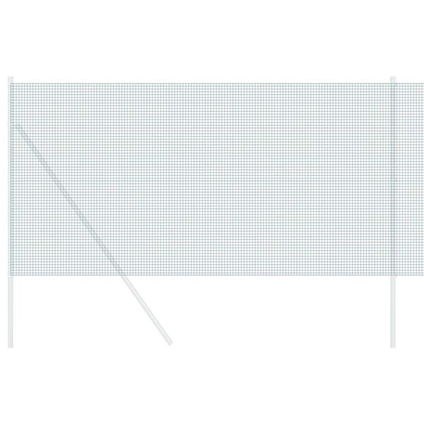 vidaXL Συγκολλητός φράχτης από σύρμα Πράσινο 1.4 x 25 m Ατσάλι