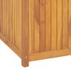 vidaXL Μπαούλο Κήπου 200 x 50 x 55 εκ. από Μασίφ Ξύλο Teak