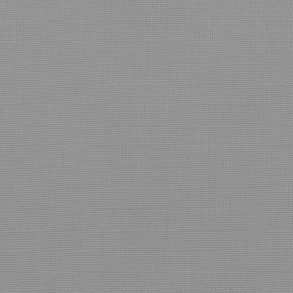 vidaXL Μαξιλάρι Πάγκου Κήπου Γκρι 120x(50+50)x7 εκ. Ύφασμα Oxford