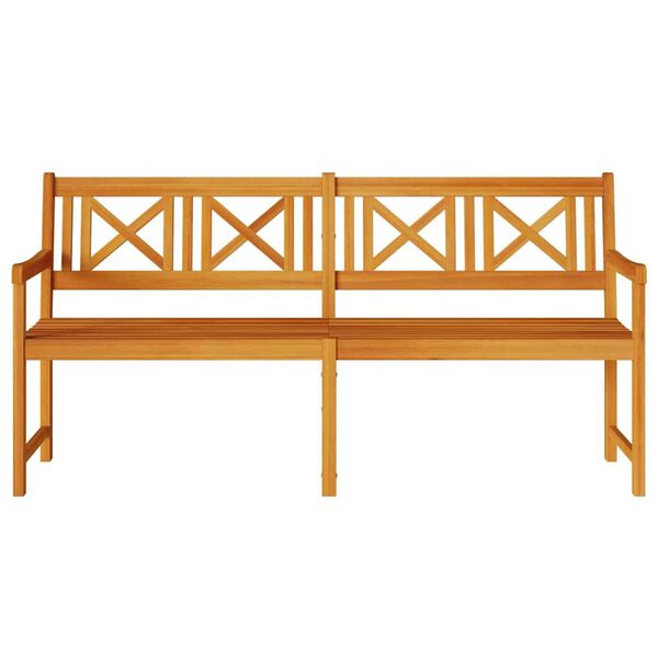 vidaXL Παγκάκι κήπου Καφέ 180 x 56 x 90εκ Μασίφ ξύλο ακακίας