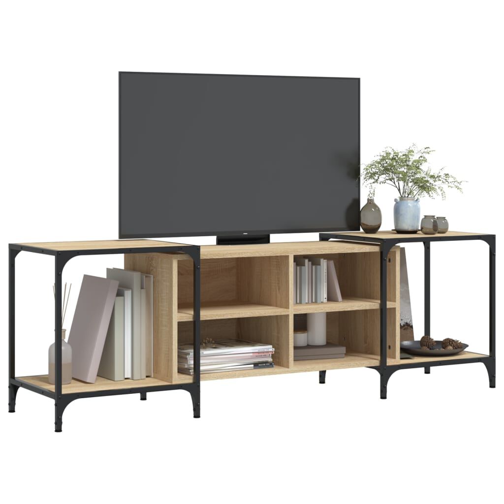 vidaXL Έπιπλο Τηλεόρασης Sonoma Δρυς 153x37x50 εκ. Επεξεργασμένο Ξύλο