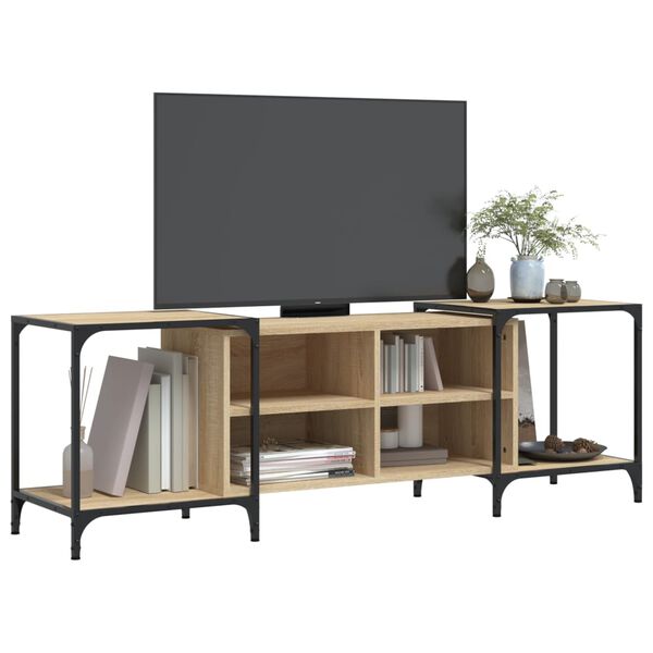 vidaXL Έπιπλο Τηλεόρασης Sonoma Δρυς 153x37x50 εκ. Επεξεργασμένο Ξύλο