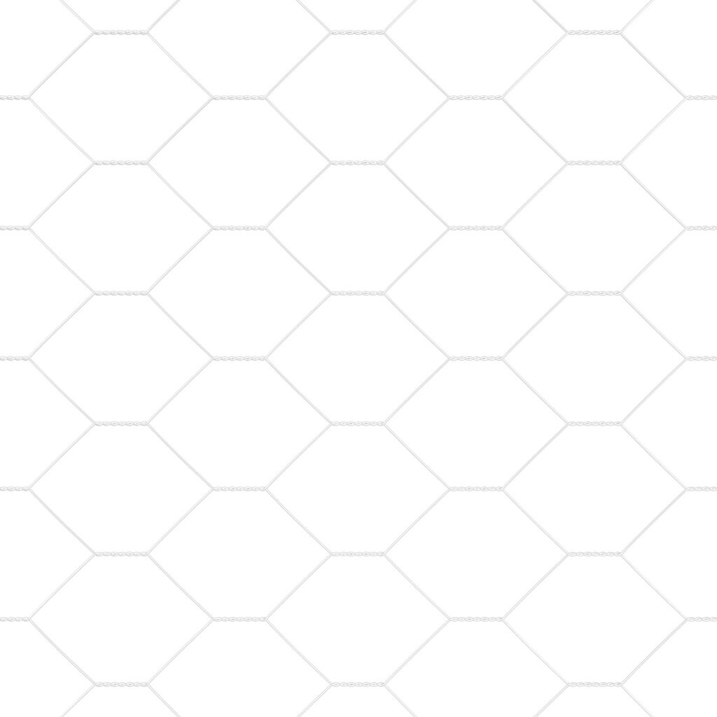Περίφραξη Hexagon vidaXL 1.4x50 μ Γαλβανισμένος Χάλυβας