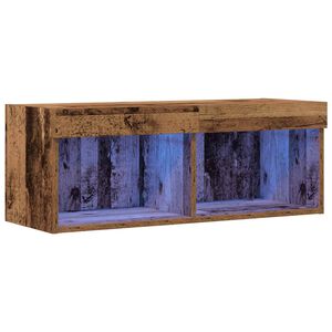 vidaXL &Sigma;&epsilon;&tau; &epsilon;&pi;ί&pi;&lambda;&omicron;&upsilon; &tau;&eta;&lambda;&epsilon;ό&rho;&alpha;&sigma;&eta;&sigmaf; 80 x 30 x 30 &epsilon;&kappa; &Pi;&alpha;&lambda;&alpha;&iota;ό &xi;ύ&lambda;&omicron;