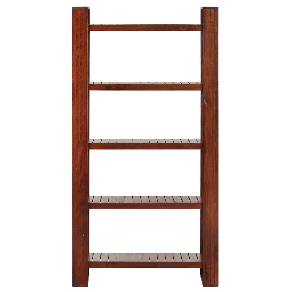 vidaXL Βιβλιοθήκη Καφέ Μελί 85 x 30 x 166 εκ. από Μασίφ Ξύλο Ακακίας