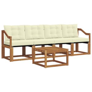 vidaXL &Sigma;&epsilon;&iota;&rho;ά &Kappa;&alpha;&nu;&alpha;&pi;έ &Epsilon;&xi;&omega;&tau;&epsilon;&rho;&iota;&kappa;&omicron;ύ &mu;&epsilon; &mu;&alpha;&xi;&iota;&lambda;ά&rho;&iota; 5 pcs &Phi;&upsilon;&sigma;&iota;&kappa;ό &kappa;&alpha;&iota; &Kappa;&rho;έ&mu;&alpha;