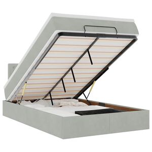 vidaXL &Omicron;&theta;&omega;&mu;&alpha;&nu;&iota;&kappa;ό &kappa;&rho;&epsilon;&beta;ά&tau;&iota; &mu;&epsilon; &sigma;&tau;&rho;ώ&mu;&alpha;&LEDs &Alpha;&nu;&omicron;&iota;&chi;&tau;ό &gamma;&kappa;&rho;&iota; 120x200cm &Beta;&epsilon;&lambda;&omicron;ύ&delta;&omicron;