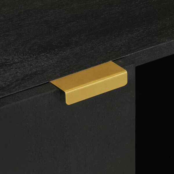 vidaXL Έπιπλο Τηλεόρασης Μαύρο 105 x 33 x 46 εκ. Επεξεργασμένο Ξύλο