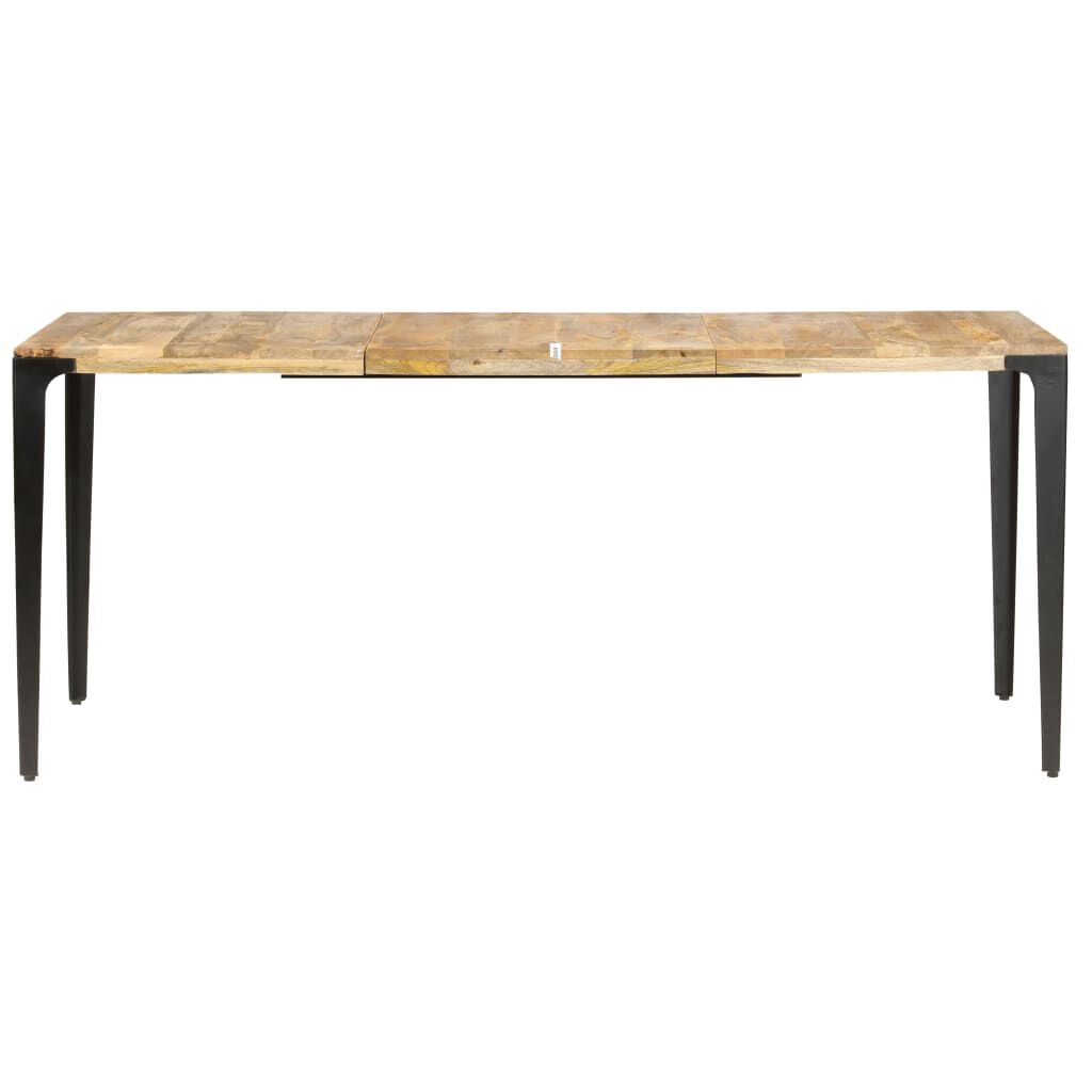 vidaXL Τραπεζαρία 180 x 90 x 76 εκ. από Μασίφ Ξύλο Μάνγκο