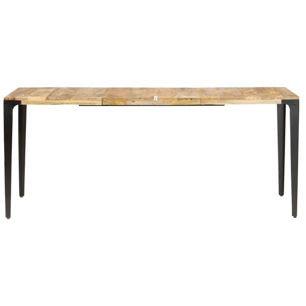 vidaXL Τραπεζαρία 180 x 90 x 76 εκ. από Μασίφ Ξύλο Μάνγκο