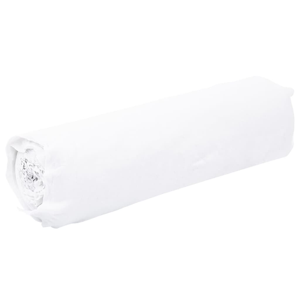 vidaXL Μεμβράνη με Γεωύφασμα Λευκή 1 x 10 μ. Πολυεστερικές Ίνες