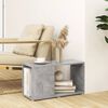 vidaXL Έπιπλο Τηλεόρασης Γκρι Σκυρ. 60 x 24 x 32 εκ. από Επεξ. Ξύλο