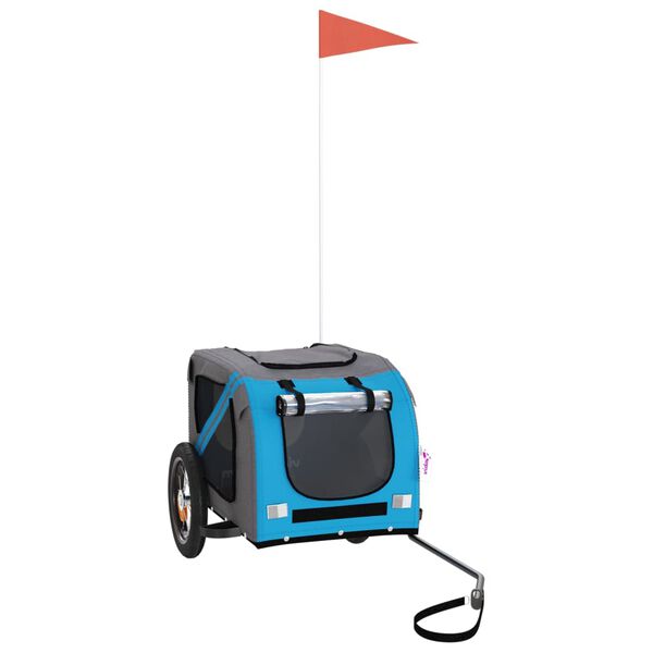 vidaXL &Tau;&rho;έ&iota;&lambda;&epsilon;&rho; &Pi;&omicron;&delta;&eta;&lambda;ά&tau;&omicron;&upsilon; &Kappa;&alpha;&tau;&omicron;&iota;&kappa;ί&delta;&iota;&omega;&nu; &Mu;&pi;&lambda;&epsilon;/&Gamma;&kappa;&rho;&iota; Ύ&phi;&alpha;&sigma;&mu;&alpha; Oxford/&Sigma;ί&delta;&eta;&rho;&omicron;&sigmaf;